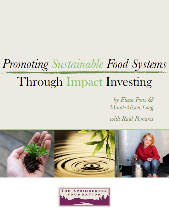 TSF Food Systems Report